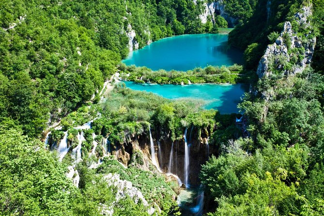 Split to Zagreb Group Transfer with Plitvice Lakes guided tour - Starting in Split or Trogir at 7 a.m.