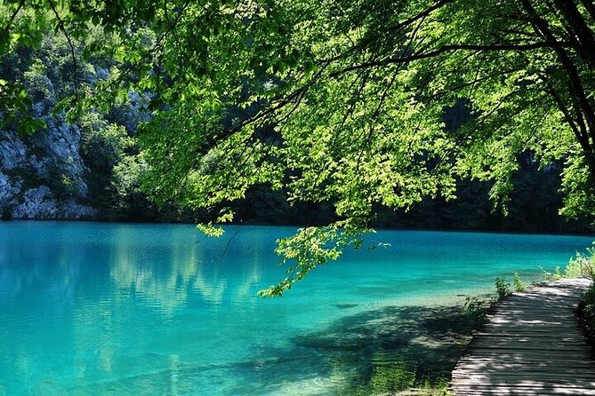 Split to Zagreb or airport Zagreb via Plitvice lakes for singles or couples - The drive to Plitvice Lakes
