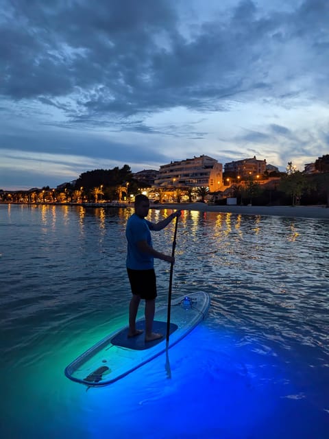 Split: Transparent SUP night Glow tour - What the $51 price really covers