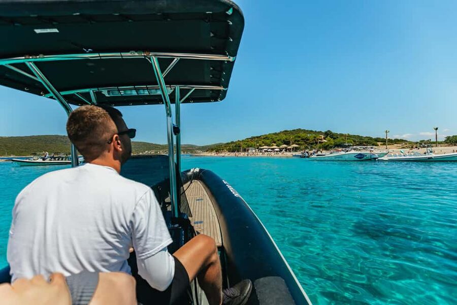 Split/Trogir: Blue Cave, Mamma Mia, Hvar and 5 Island Tour - One hour in Komiža on Vis