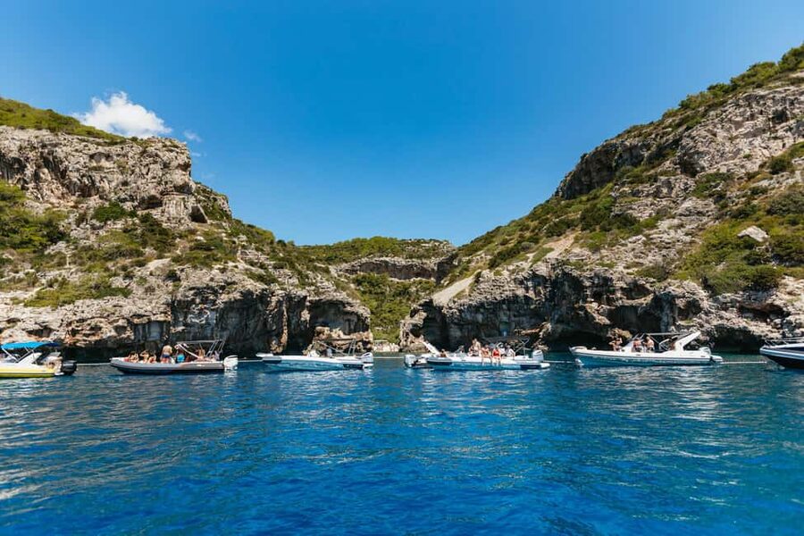 Split/Trogir: Blue Cave, Mamma Mia, Hvar and 5 Island Tour - Two and a half hours in Hvar