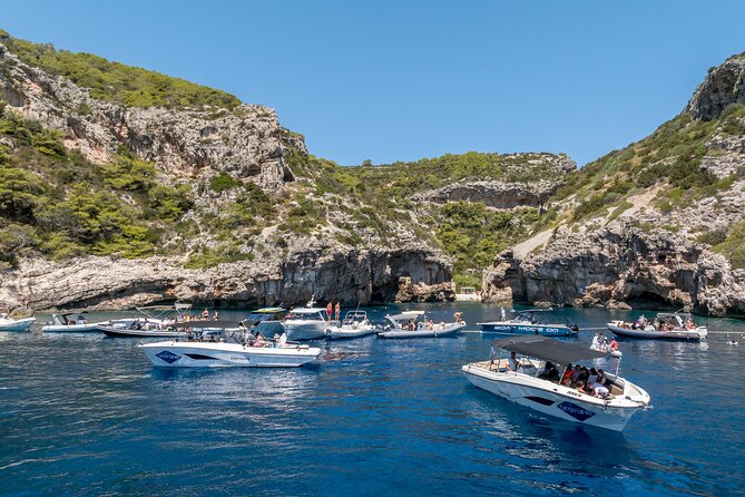 Split/Trogir: Blue Cave, Vis and Hvar Small Group Tour - Vis military remnants and sea-carved rock
