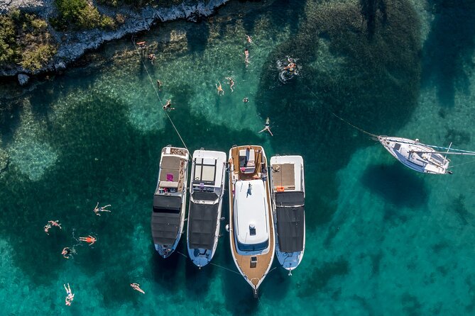 Split/Trogir: Blue Cave, Vis, and Hvar Speedboat Day Tour - The Pakleni Islands from the water