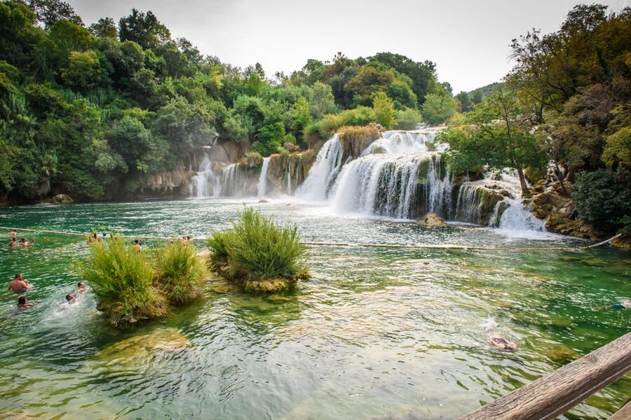 Split/Trogir: Krka National Park Day Trip & Boat to Skradin - The ride from Split or Trogir to the park