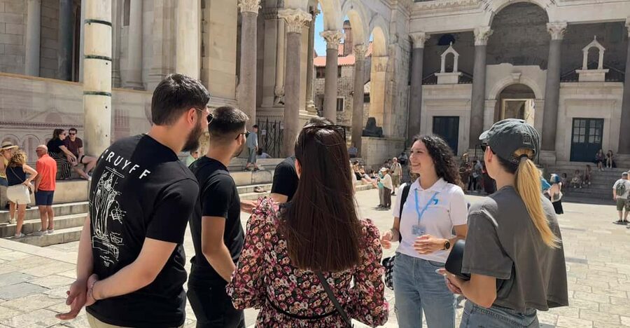 Split Walking Tour: History, Legends & Tales - Fruit Square: a short route with a wider view