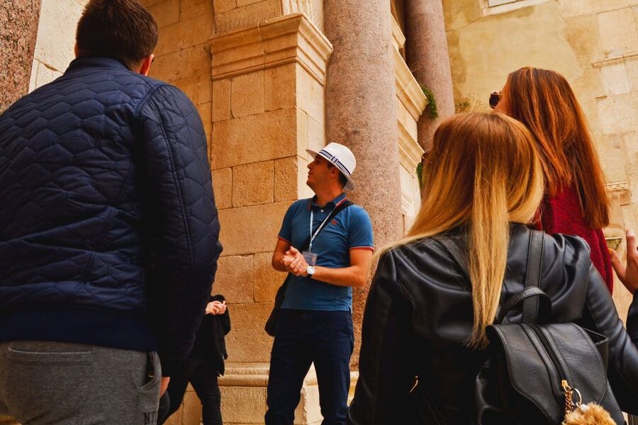Split: Walking tour of Split with a 'Magister' of History - The Vestibule and Triklinij