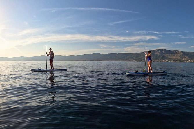 Stand Up Paddle Tour in Split - The first lesson: finding your balance