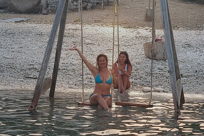 Sunset Speedboat Tour in Makarska with swim stop on island Brač - Leaving Makarska harbor for Brač