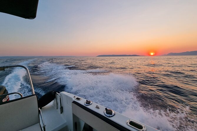 Sunset Speedboat Tour in Makarska with swim stop on island Brač - What the $46.99 price gets you