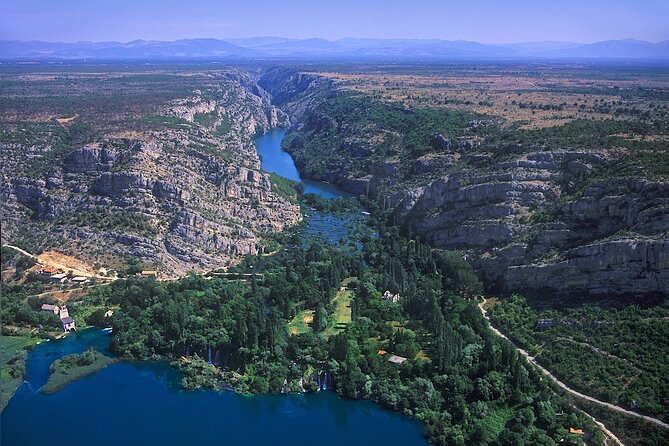 The Wonder of nature route - Panoramic Flight over Plitvice Lakes & Krka NP - Why this route gives you more than a single landmark