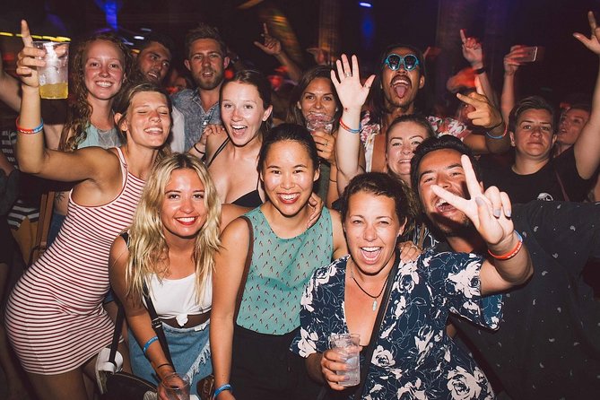 Tower Pub Crawl in Split - The walking route and the final stop at Ovčice Beach