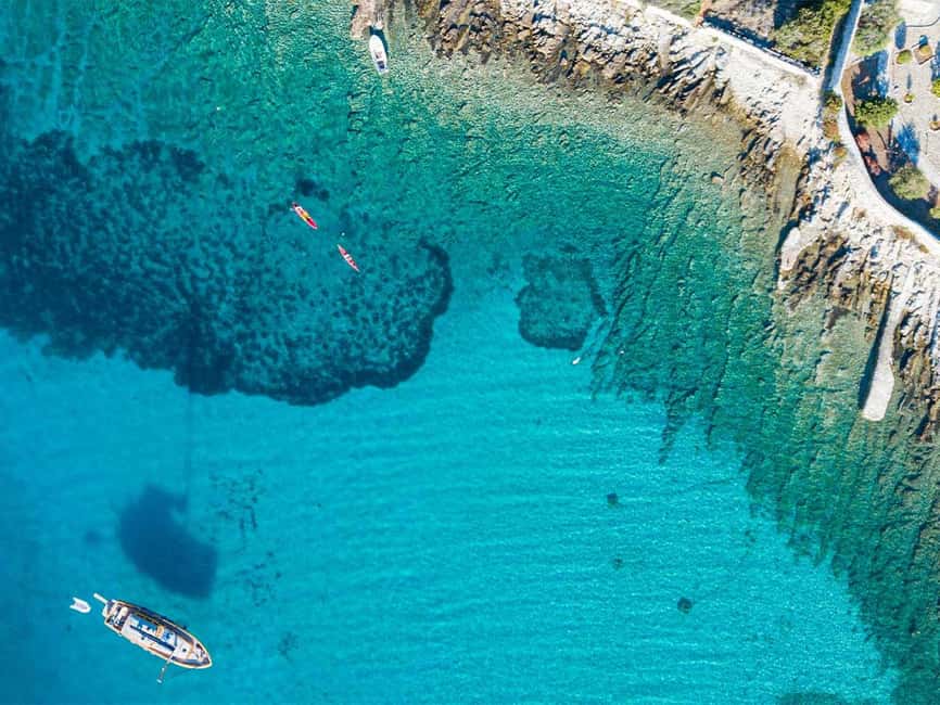 Trogir: Blue Lagoon, Maslinica, and Solinska Bay Boat Tour - What $68 gets you