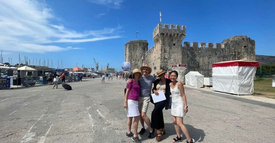 Trogir: City Highlights Guided Walking Tour - The Trogir Promenade and the morning coffee ritual