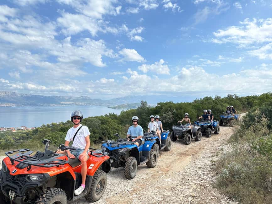 Trogir, Žedno: Čiovo Island 100% Off-Road Quad ATV Tour - Who should book this ride