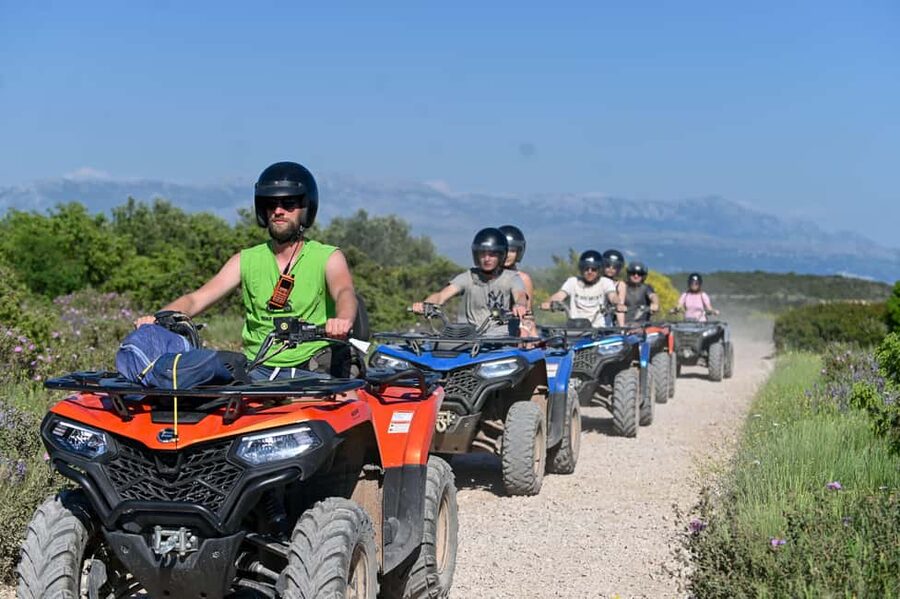 Trogir, Žedno: Čiovo Island 100% Off-Road Quad ATV Tour - Getting to Žedno from Trogir or Split