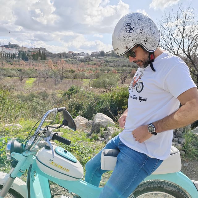 Unique vintage Tomos moped tour Split - Back to the '80s - Viewpoints, Zvončac, and the coastal road