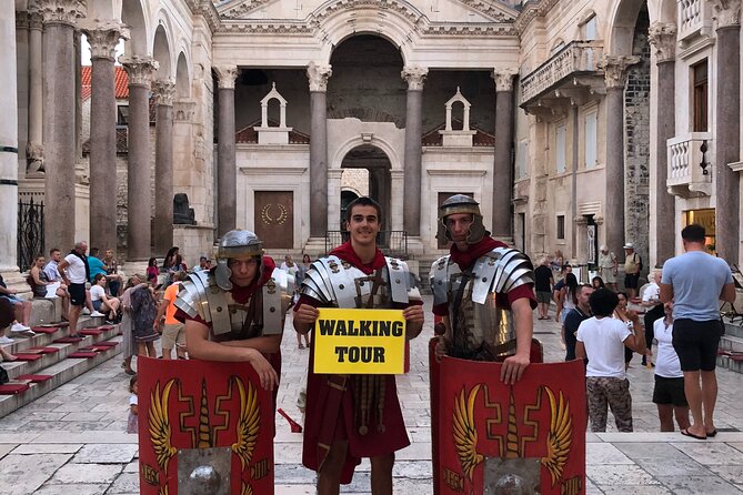 Walking Tour of Split and Diocletian's Palace - Palace substructures and the limits of the admission
