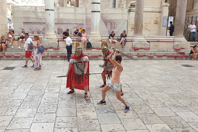 Walking Tour of Split and Diocletian's Palace - Riva Harbor and Split’s everyday front porch