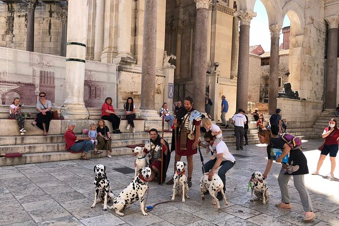 Walking Tour of Split and Diocletian's Palace - The Golden Gate and Gregory of Nin