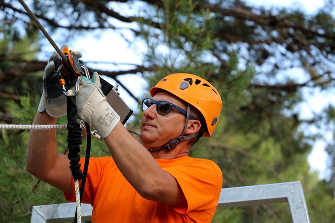 Zip line Tucepi - How the $58.05 price works out
