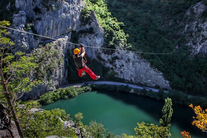 Zipline Croatia: Cetina Canyon Zipline Adventure from Omis - Eight lines through Cetina Canyon